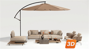 Outdoor Sofa Skp Files